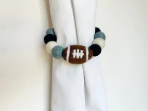 Football Curtain Ties
