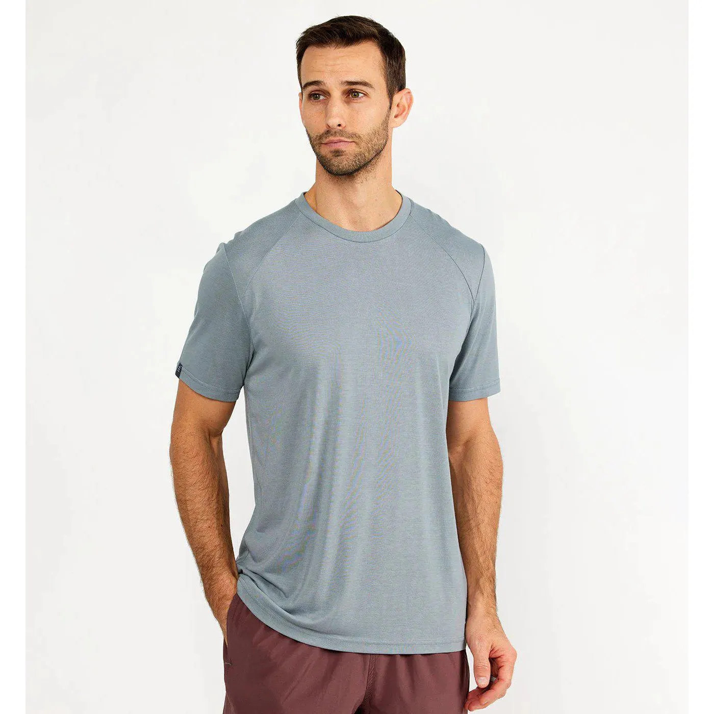 Free Fly Men's Bamboo Lightweight Short Sleeve Tee