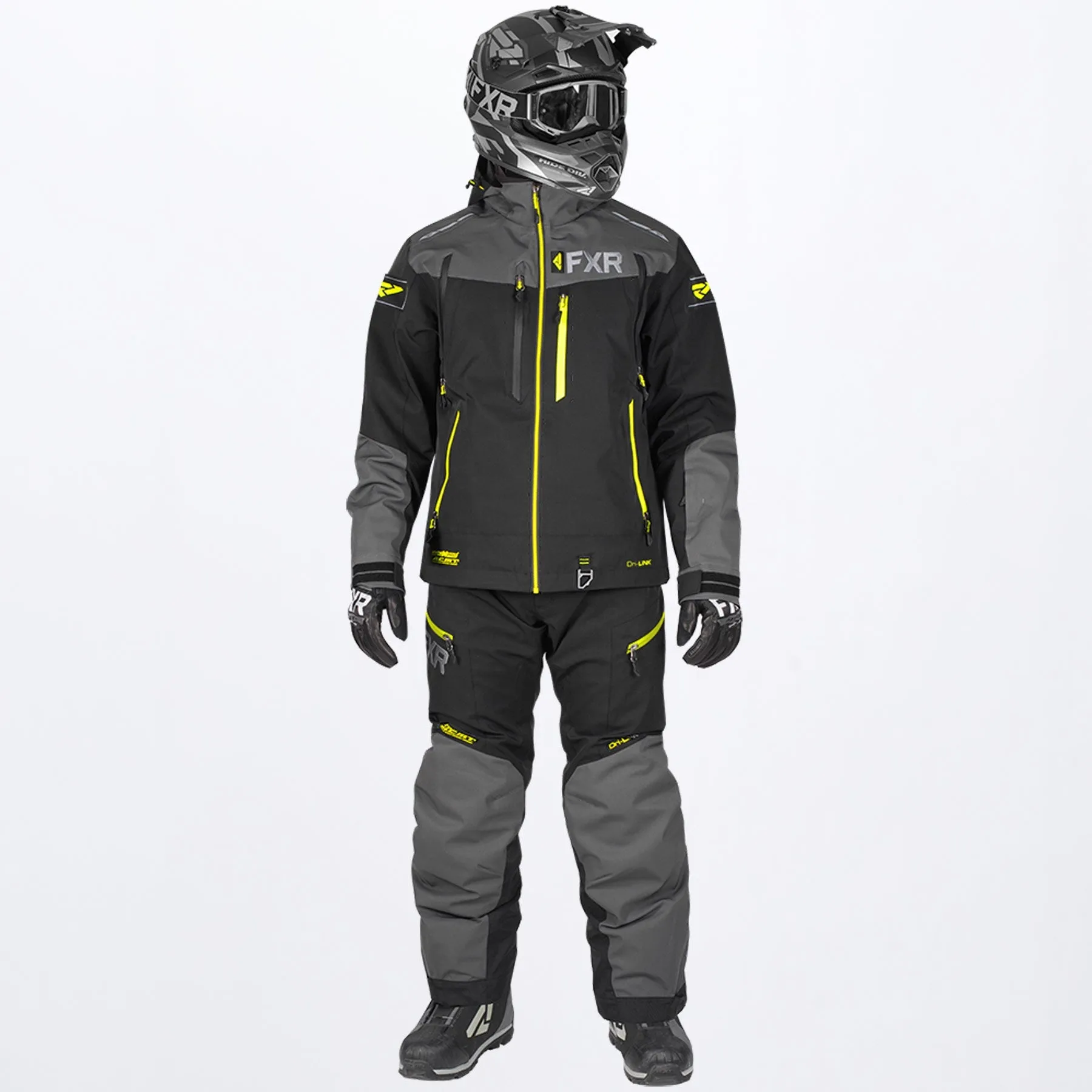 FXR Mens Elevation Lite Dri-Link 2pc Monosuit