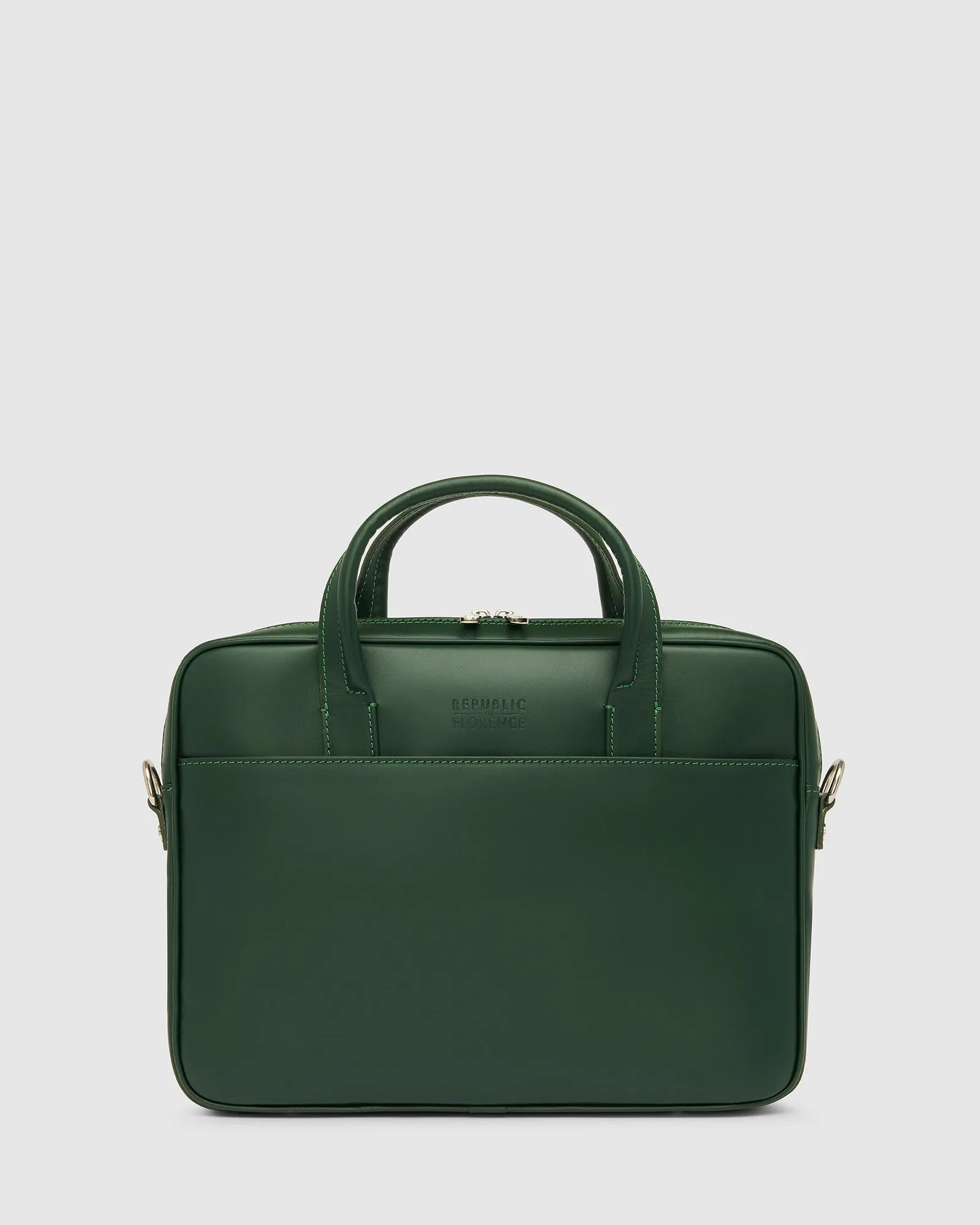 Glasgow Green - Leather Briefcase 13" laptops