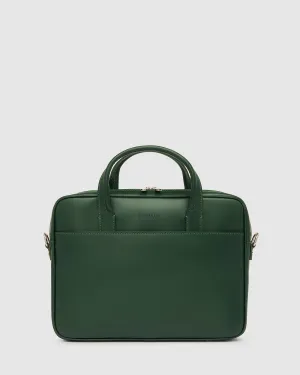 Glasgow Green - Leather Briefcase 14" laptops