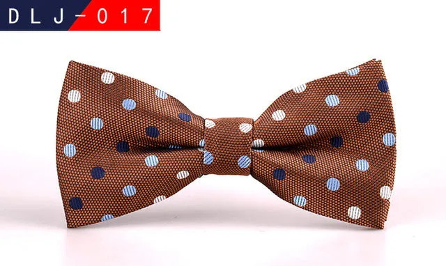GUSLESON New Design Mens Bow Tie Brand Male Polka Dot Bowtie Necktie Business Wedding Neckties Bowtie Vestidos Gravata Borboleta