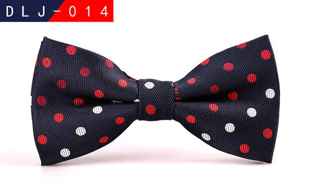 GUSLESON New Design Mens Bow Tie Brand Male Polka Dot Bowtie Necktie Business Wedding Neckties Bowtie Vestidos Gravata Borboleta