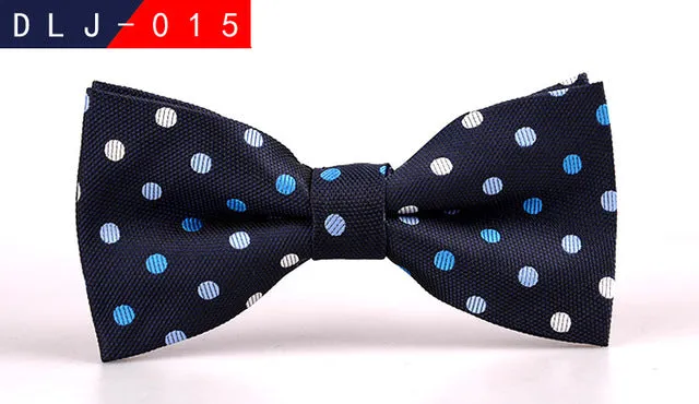 GUSLESON New Design Mens Bow Tie Brand Male Polka Dot Bowtie Necktie Business Wedding Neckties Bowtie Vestidos Gravata Borboleta