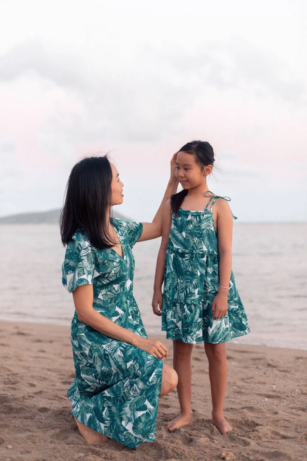 Hazel Dress in Banana Leaf