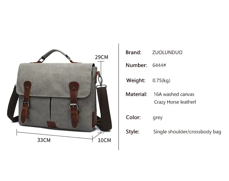 High Quality Portafolios Hombres Wholesale Briefcase Business Bolsa Masculina Crossbody Computer Laptop Messenger Bag for Men