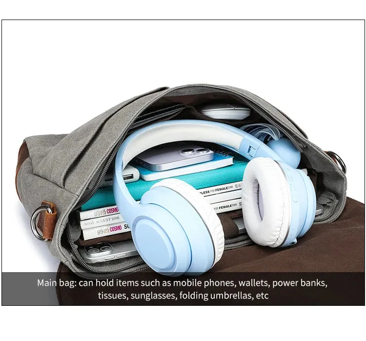 High Quality Portafolios Hombres Wholesale Briefcase Business Bolsa Masculina Crossbody Computer Laptop Messenger Bag for Men