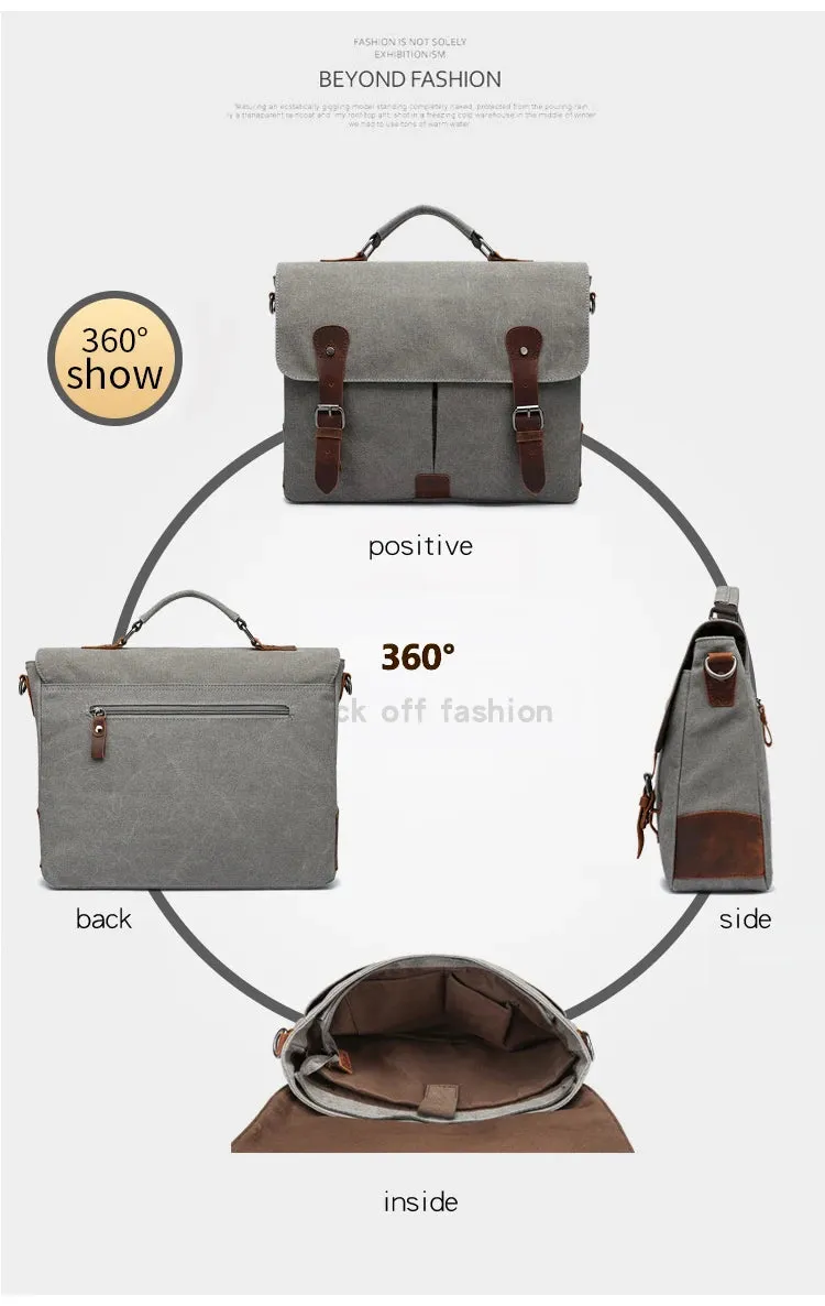 High Quality Portafolios Hombres Wholesale Briefcase Business Bolsa Masculina Crossbody Computer Laptop Messenger Bag for Men