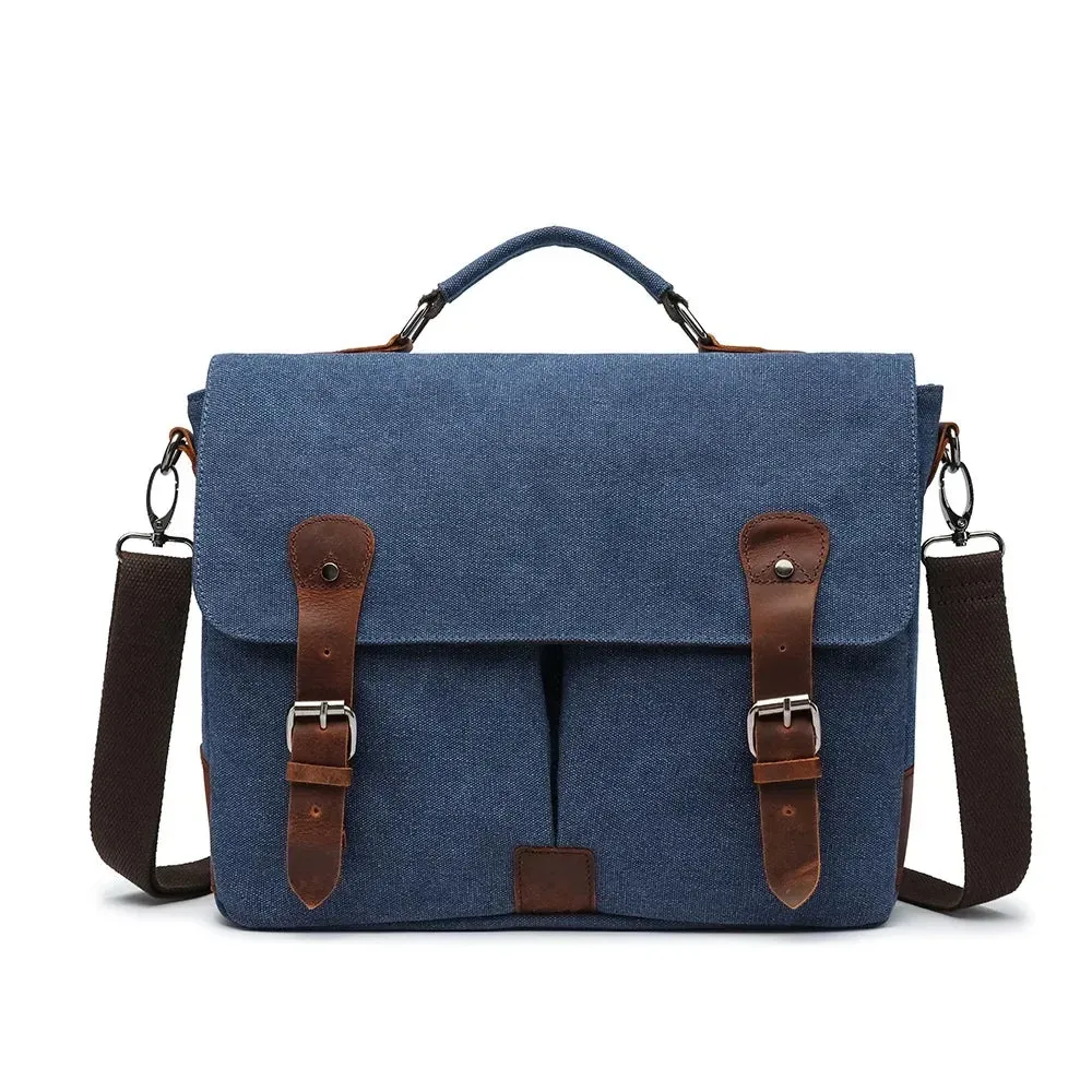High Quality Portafolios Hombres Wholesale Briefcase Business Bolsa Masculina Crossbody Computer Laptop Messenger Bag for Men