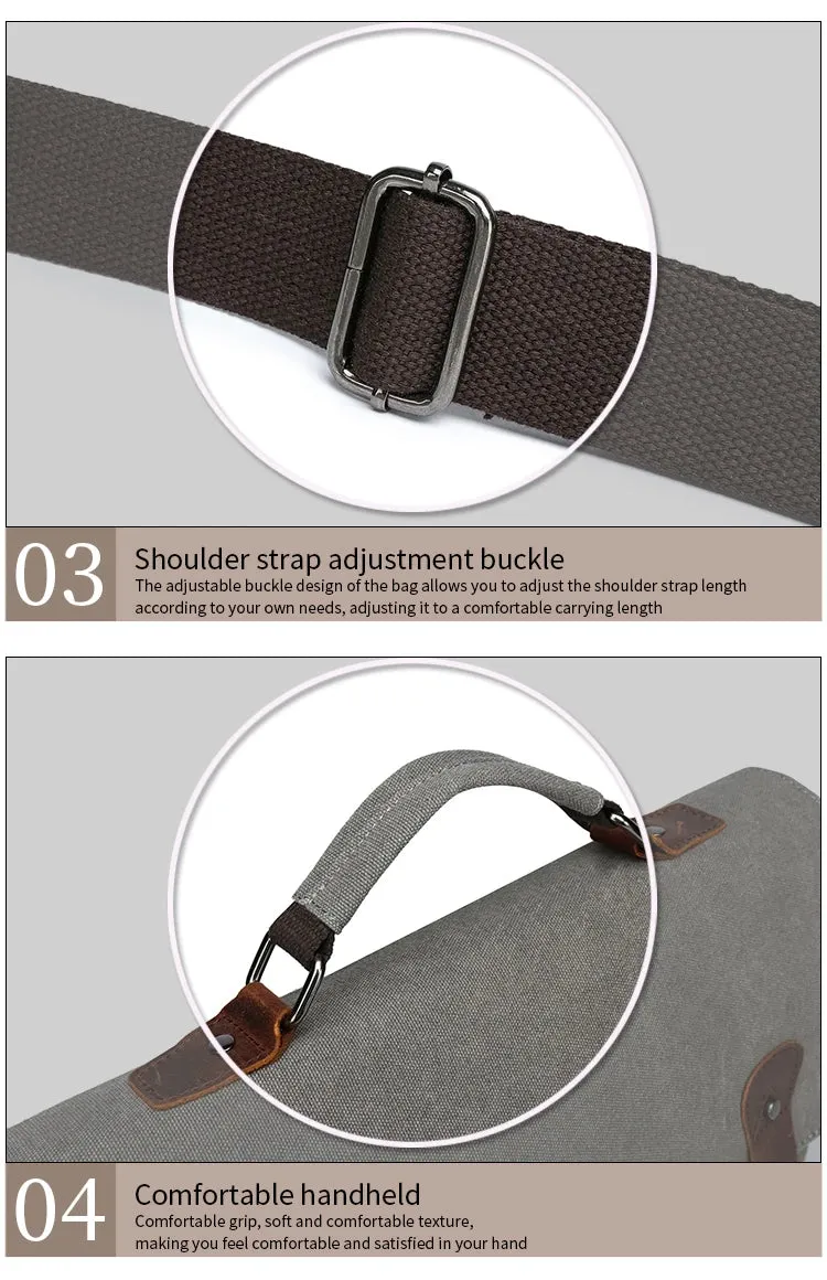 High Quality Portafolios Hombres Wholesale Briefcase Business Bolsa Masculina Crossbody Computer Laptop Messenger Bag for Men