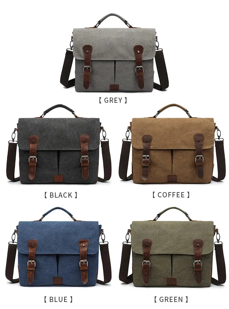 High Quality Portafolios Hombres Wholesale Briefcase Business Bolsa Masculina Crossbody Computer Laptop Messenger Bag for Men