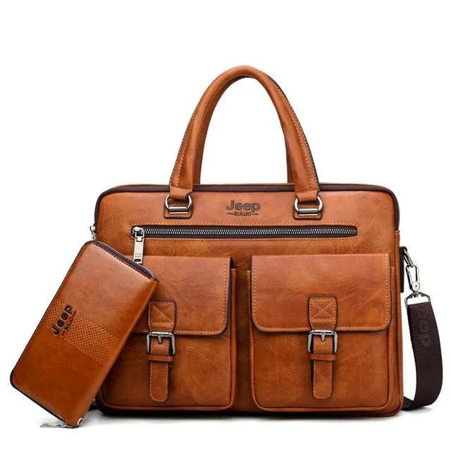 JEEP BULUO Men Briefcase