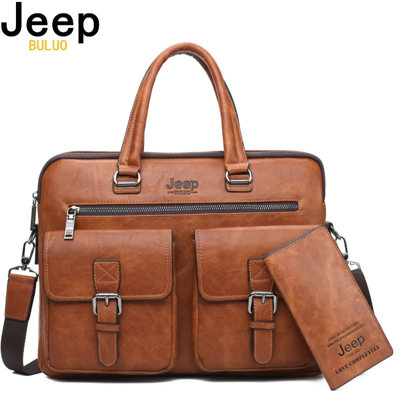 JEEP BULUO Men Briefcase