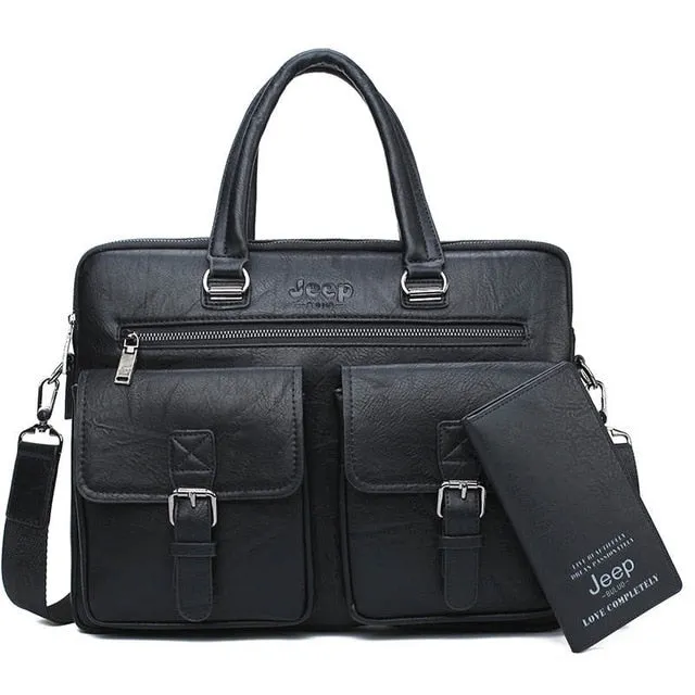 JEEP BULUO Men Briefcase