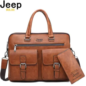 JEEP BULUO Men Briefcase
