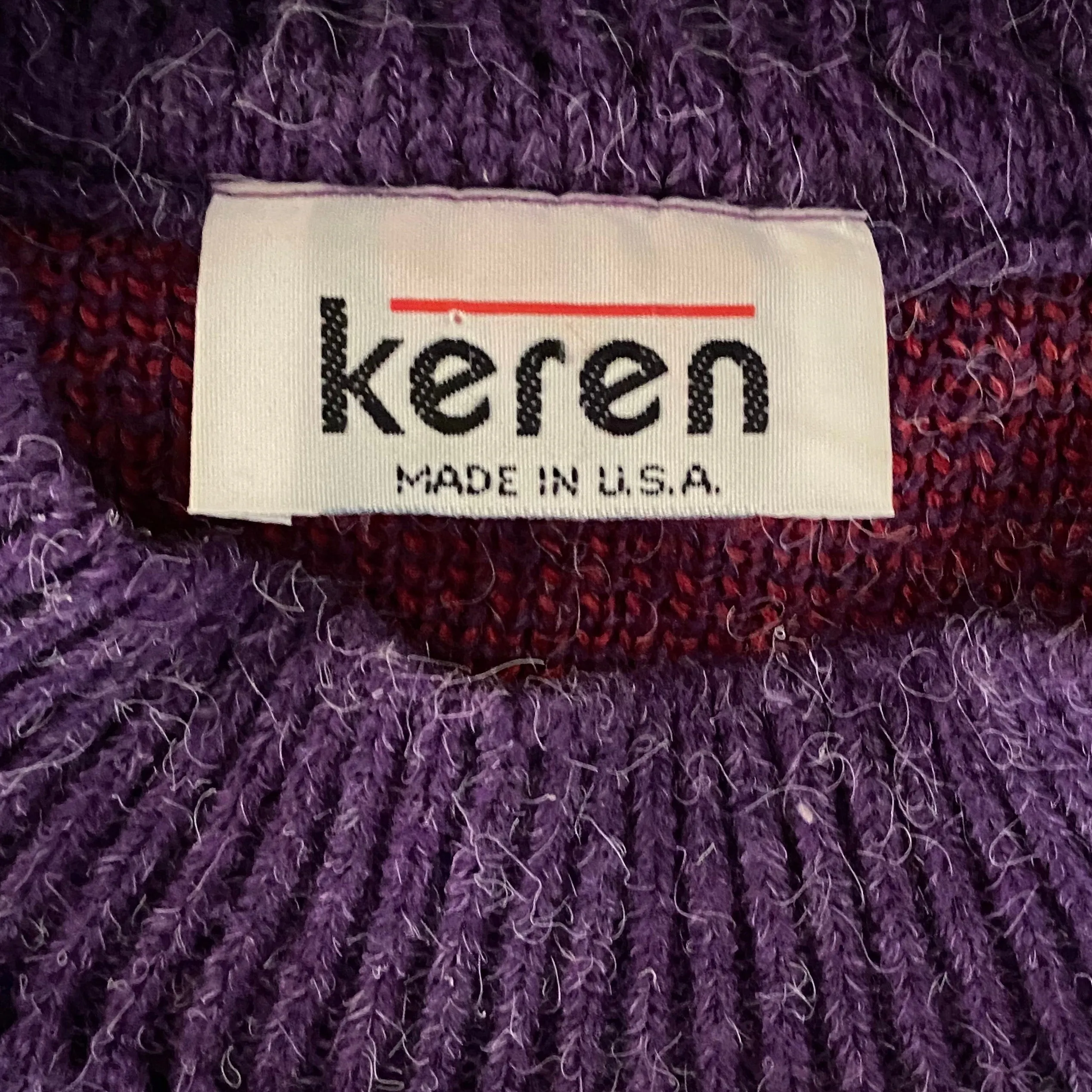 Late 80s/ Early 90s Keren Sweater