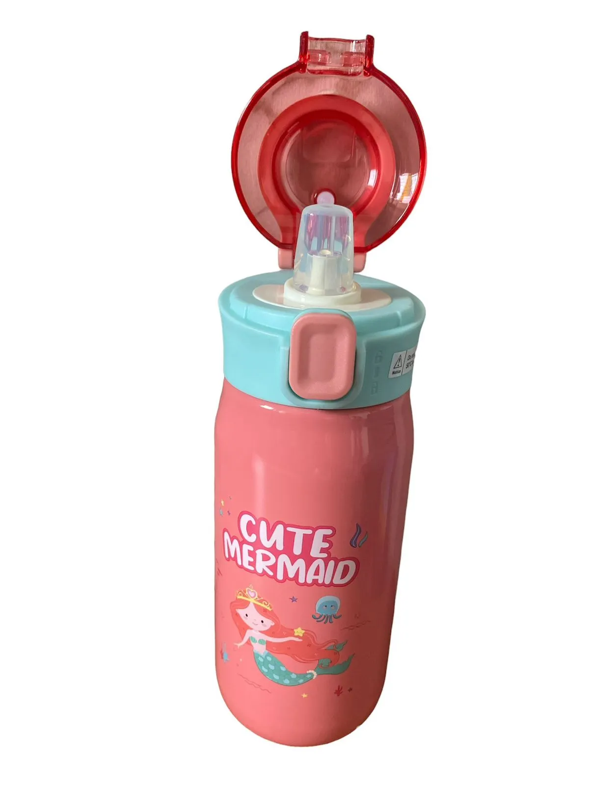 Leak-Proof 2-Compartment 800ml Lunch Box and Portable Insulated Stainless Steel Water Bottle 500ml Combo"