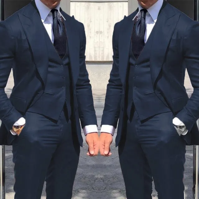 Mans Wedding Suits Groom Wear Tuxedos Blazer Party Suit