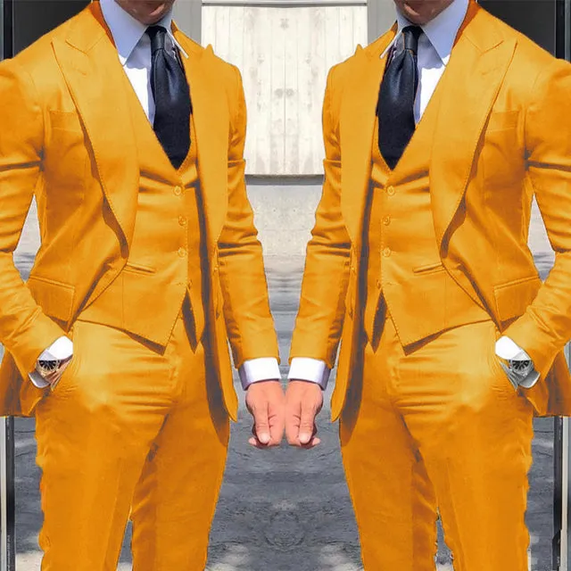 Mans Wedding Suits Groom Wear Tuxedos Blazer Party Suit