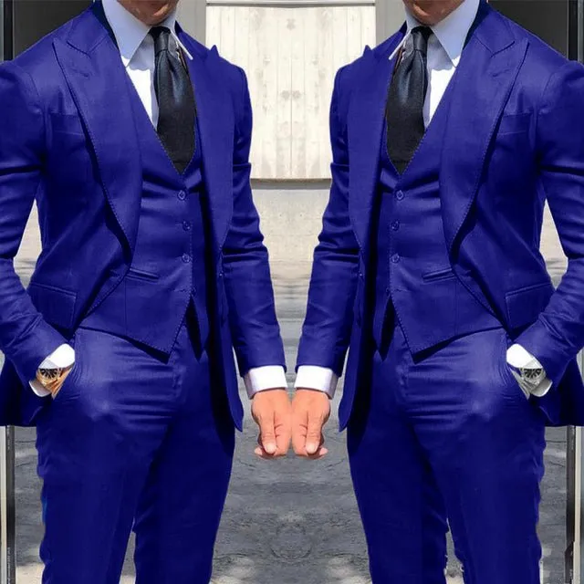 Mans Wedding Suits Groom Wear Tuxedos Blazer Party Suit