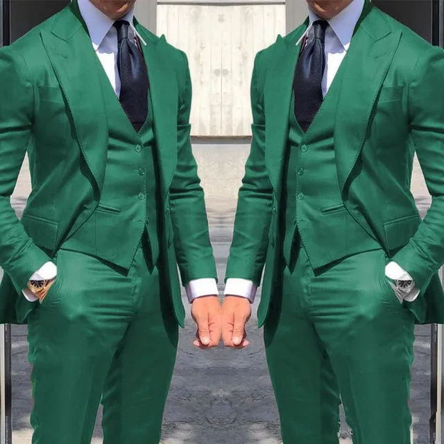 Mans Wedding Suits Groom Wear Tuxedos Blazer Party Suit