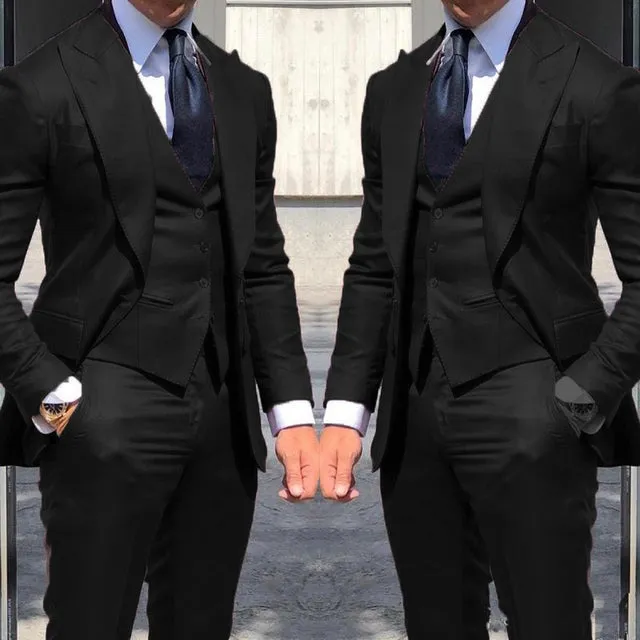 Mans Wedding Suits Groom Wear Tuxedos Blazer Party Suit