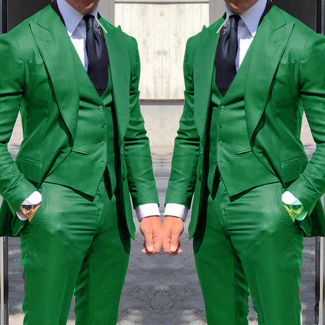 Mans Wedding Suits Groom Wear Tuxedos Blazer Party Suit
