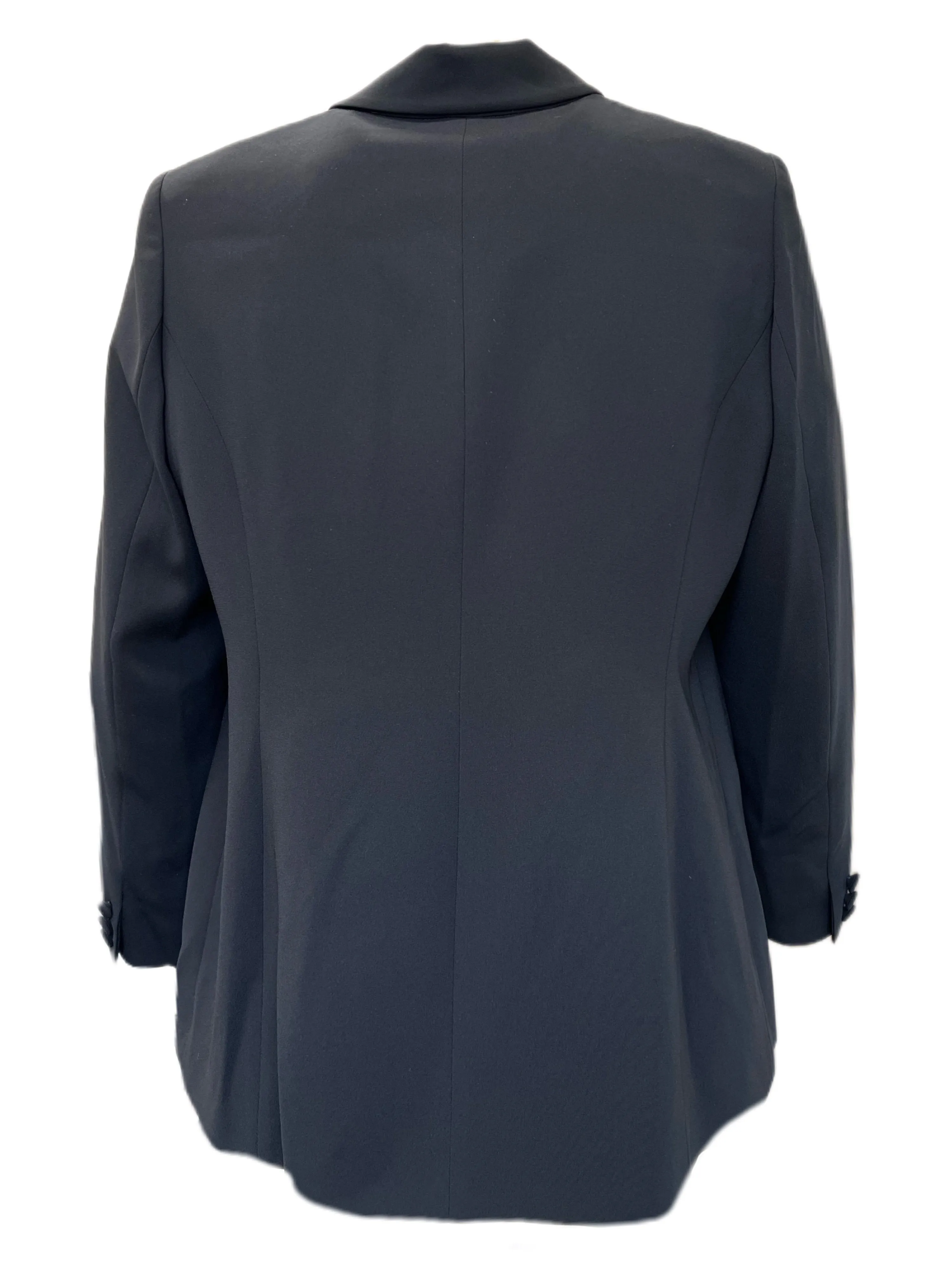 Marina Rinaldi Women's Black Castagna Button Closure Blazer Size 20W/29 NWT