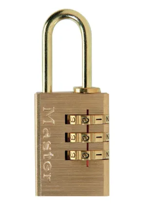 Master 620D Solid Brass Set-Your-Own Combination Padlock