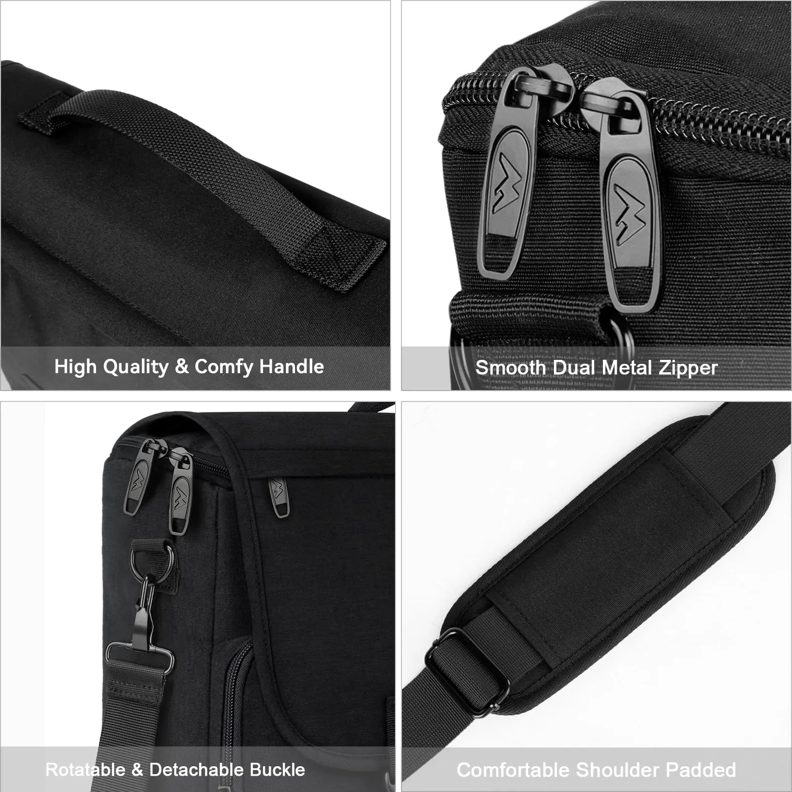 MATEIN Messenger Bag for Men, Lightweight Laptop Bag Waterproof Crossbody for School Work