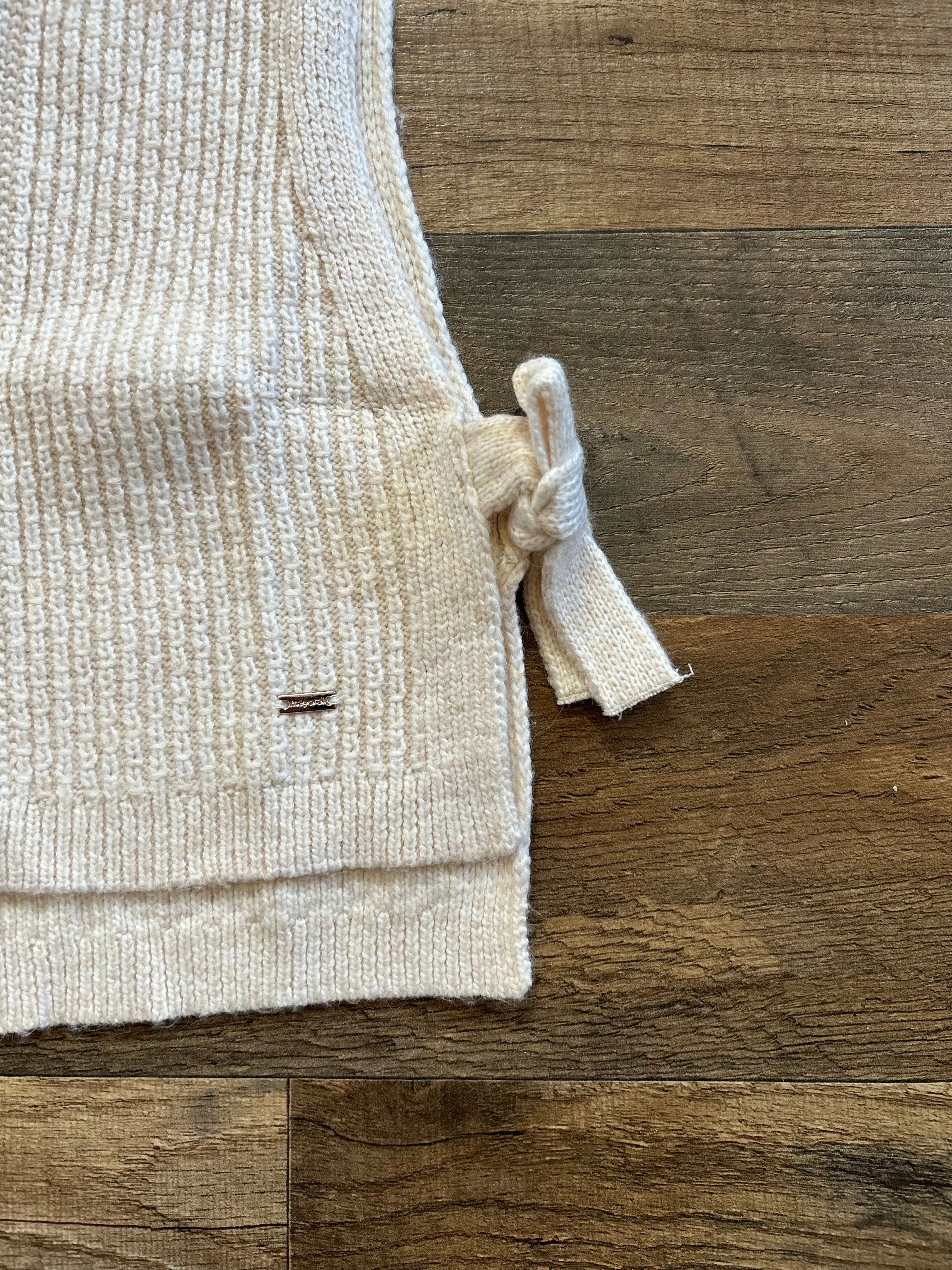 May - Girls Cable Knit Sweater Vest