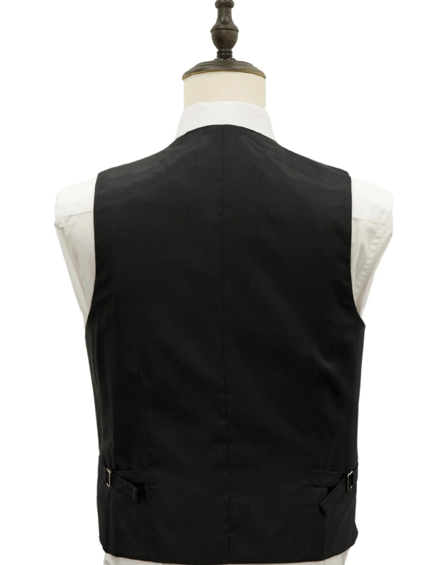 Mazari Vested Modern Fit Suit - Paris Black 1500