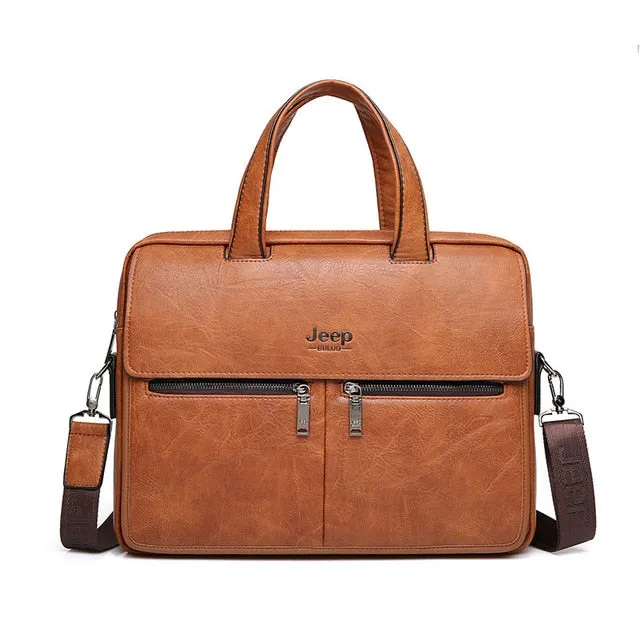 Men Briefcase for 14" Laptop