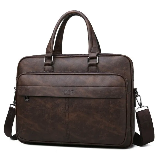 Men Briefcase for 14" Laptop