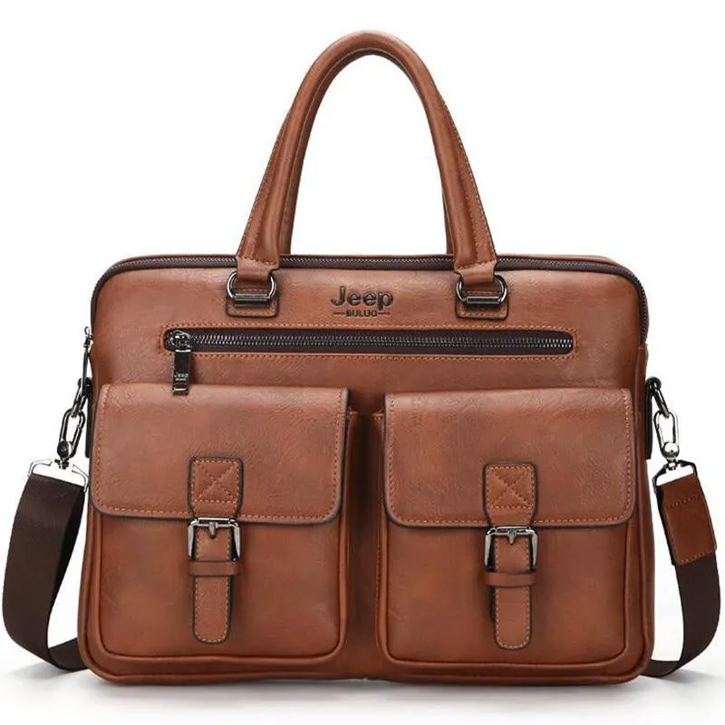 Men Briefcase for 14" Laptop