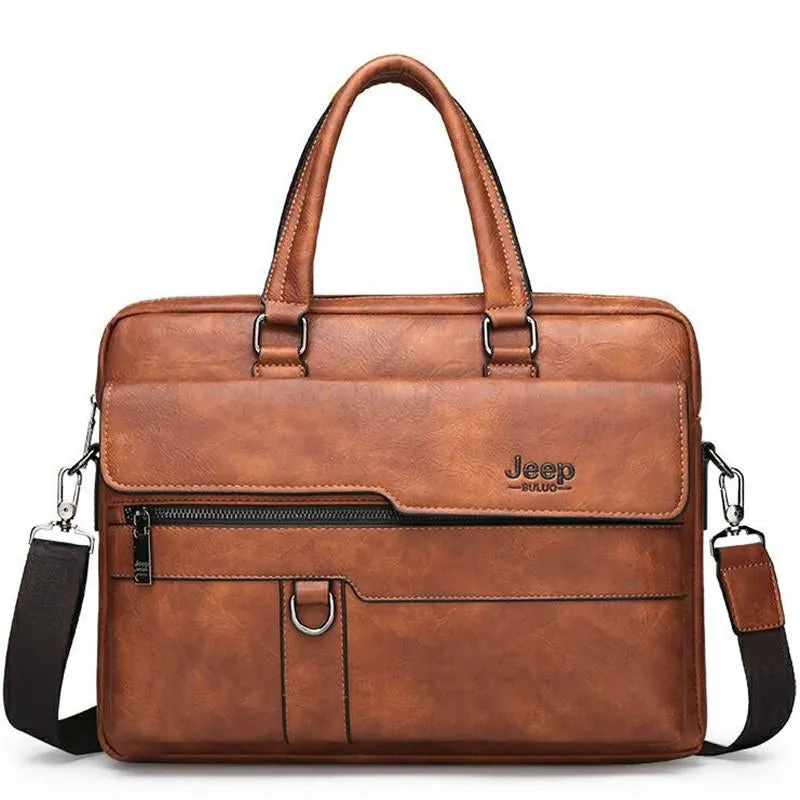 Men Briefcase for 14" Laptop