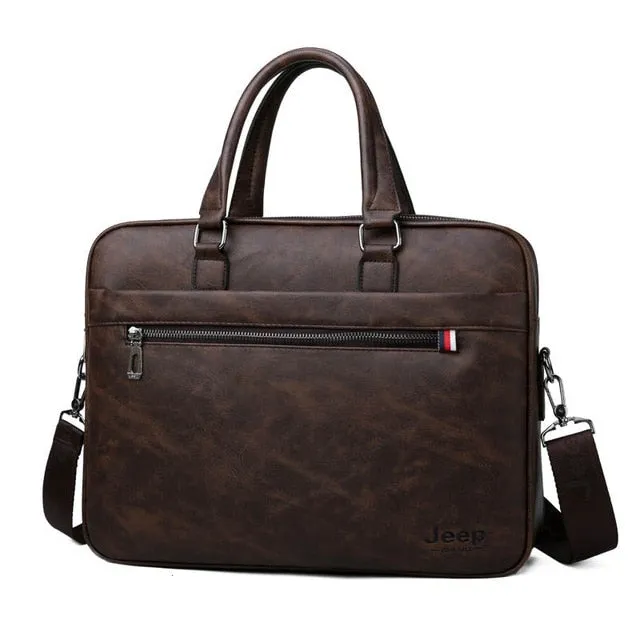 Men Briefcase for 14" Laptop