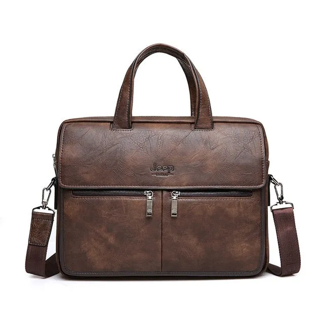 Men Briefcase for 14" Laptop