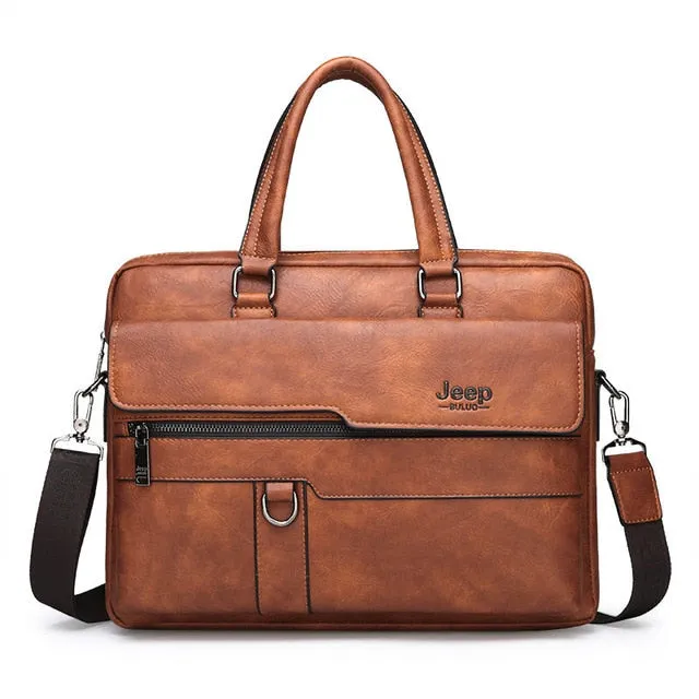 Men Briefcase for 14" Laptop