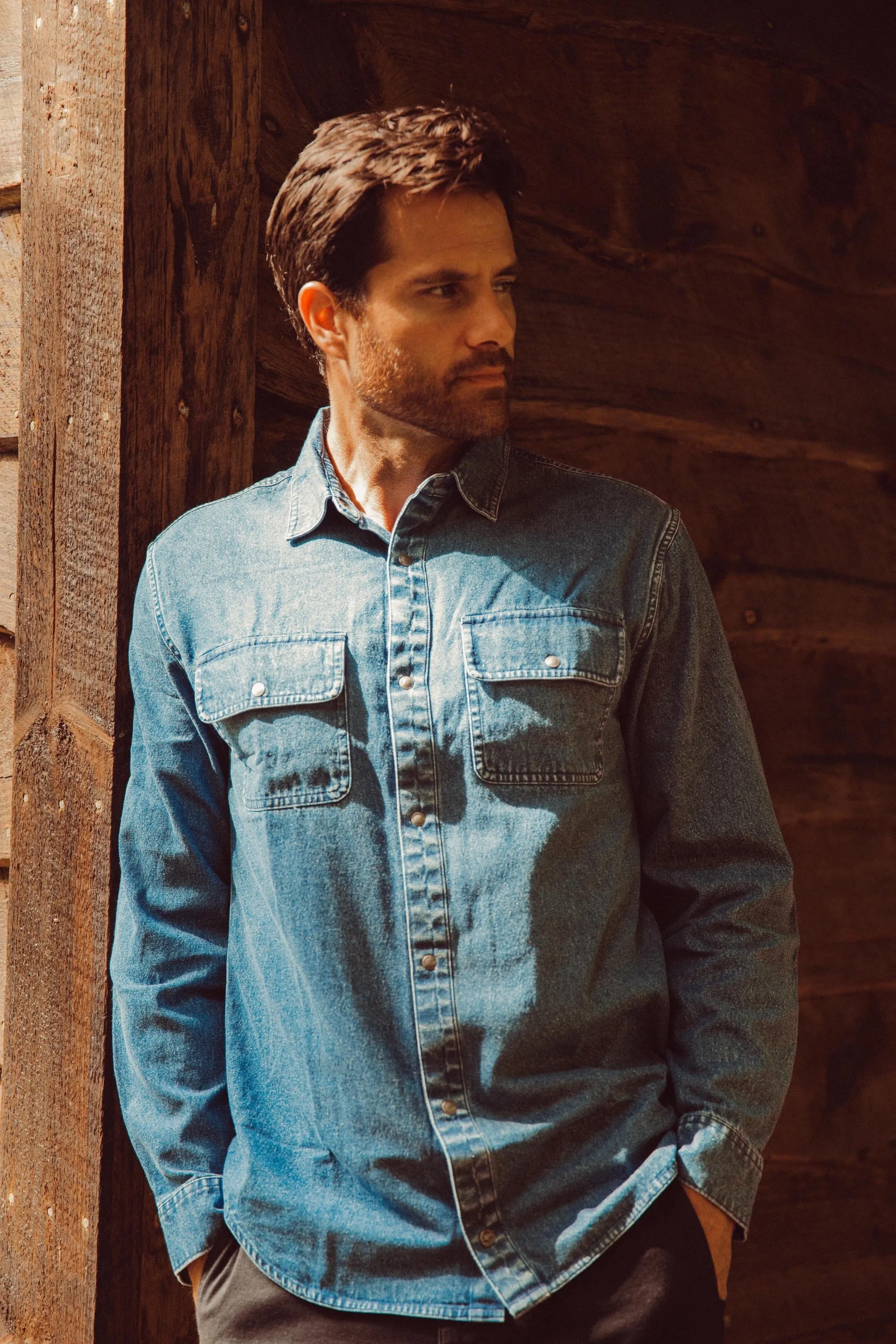 Men's Austin Denim Shirt
