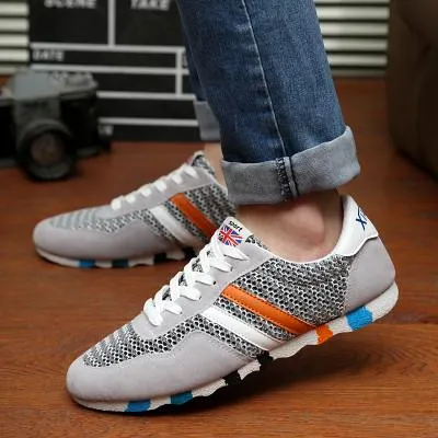 Men's British Striped Sport Shoe