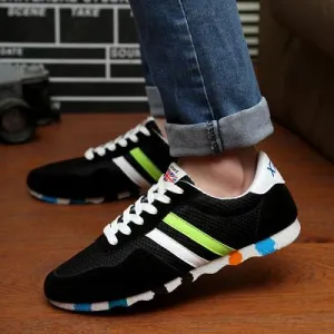 Men's British Striped Sport Shoe