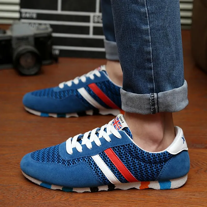 Men's British Striped Sport Shoe