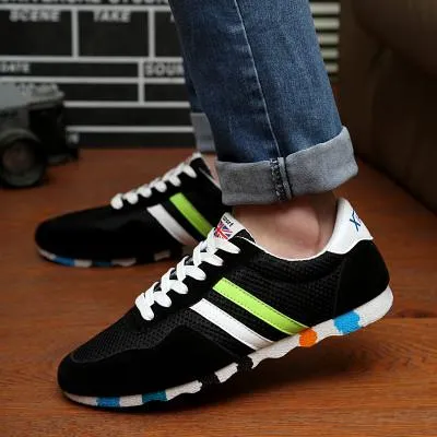 Men's British Striped Sport Shoe