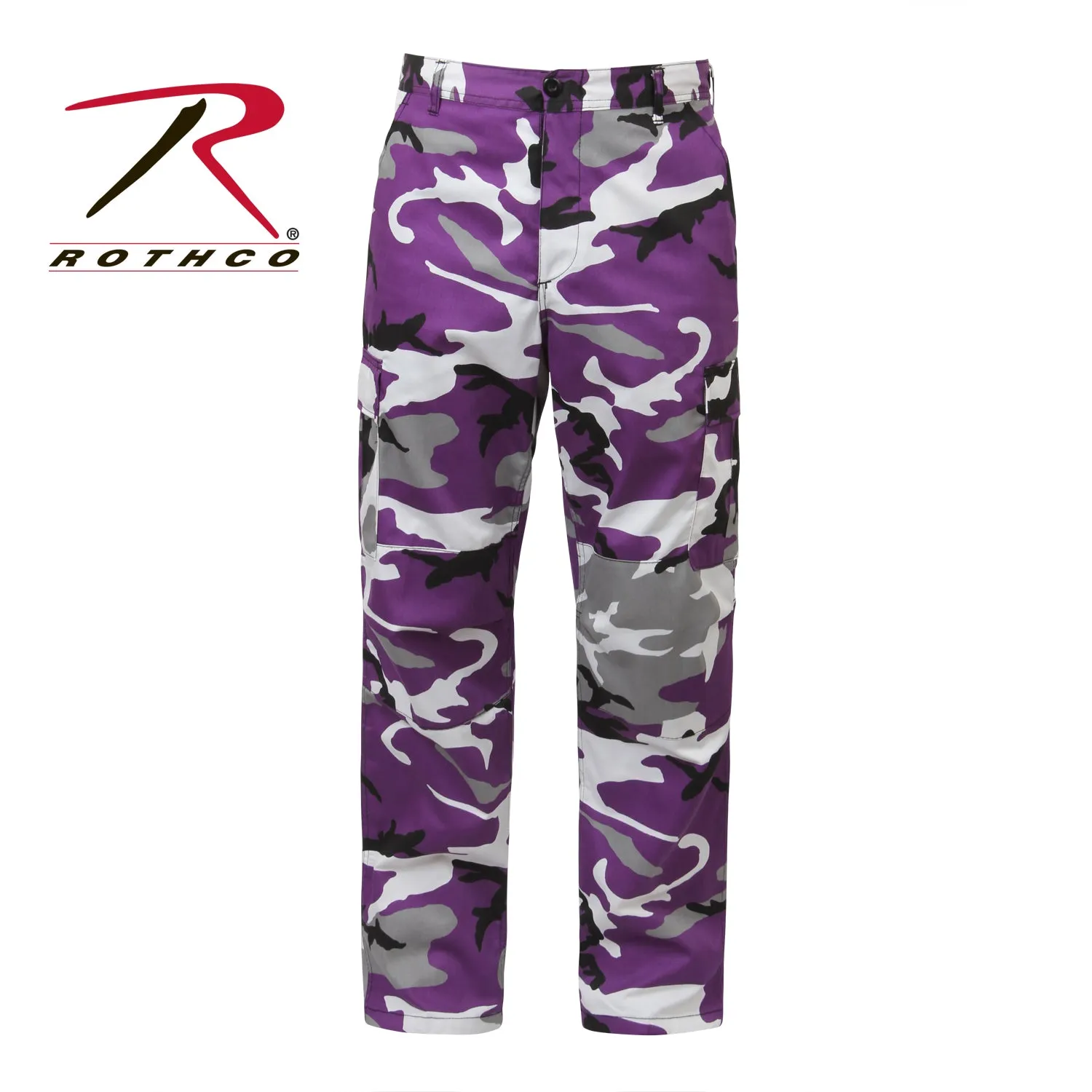 Men's Color Camo BDU Pant - Ultra Violet Camo