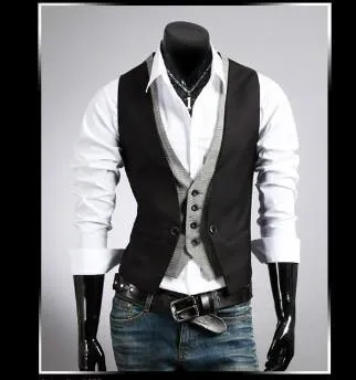Men's Dress Vest Up 2XL