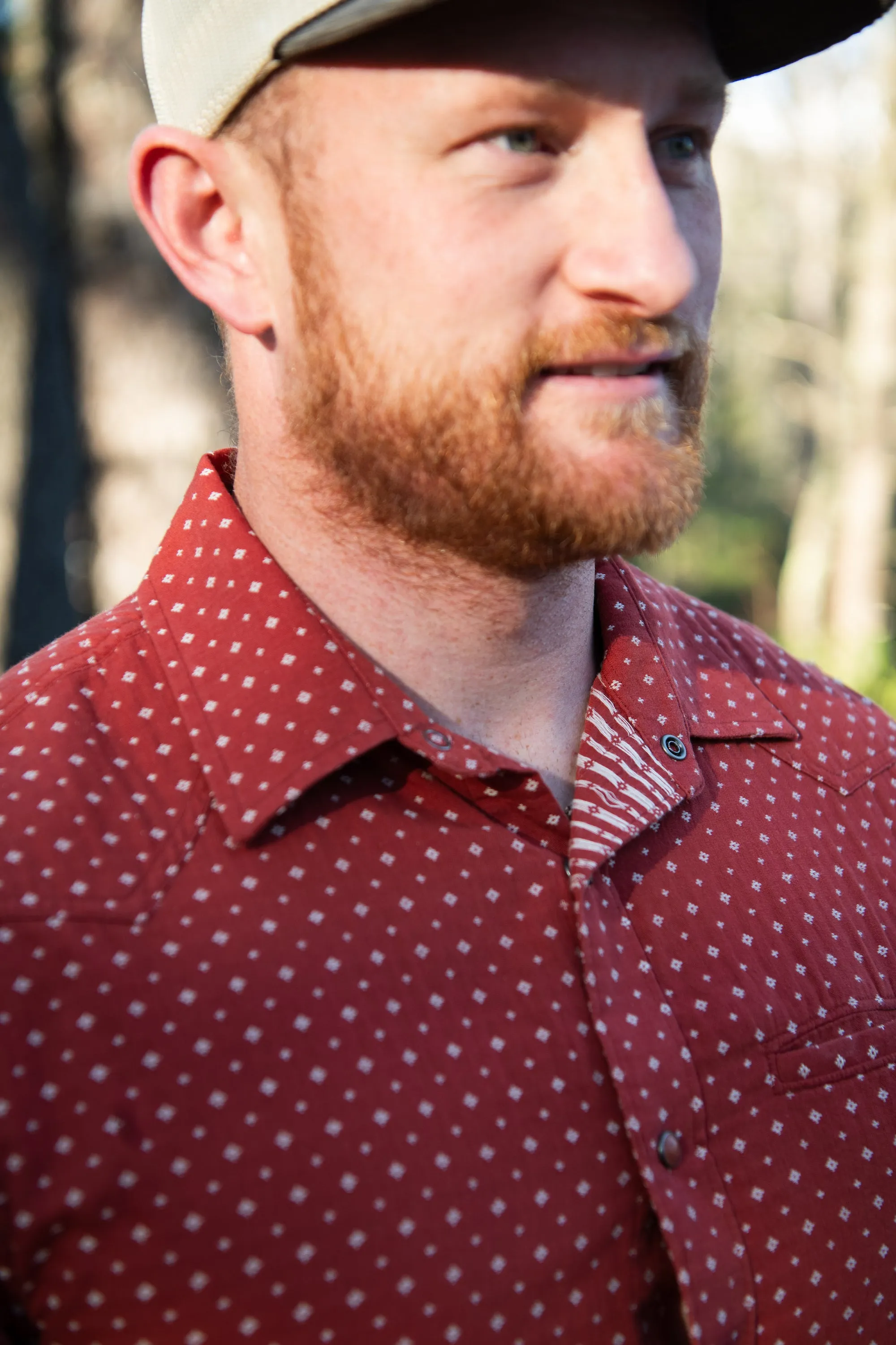 Men's Easton Dobby Short Sleeve Woven Shirt