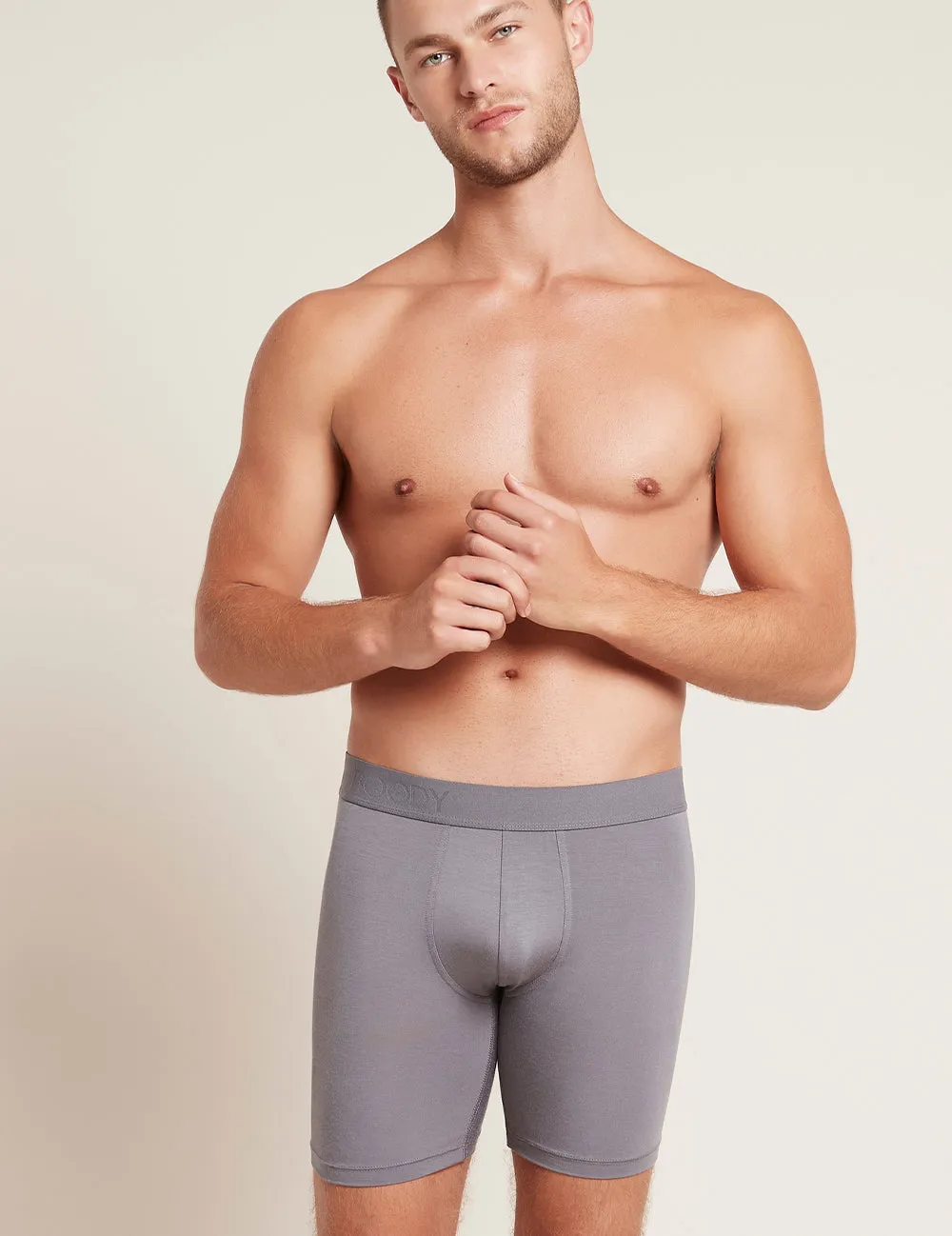 Men's Everyday Longer Boxers - Ash