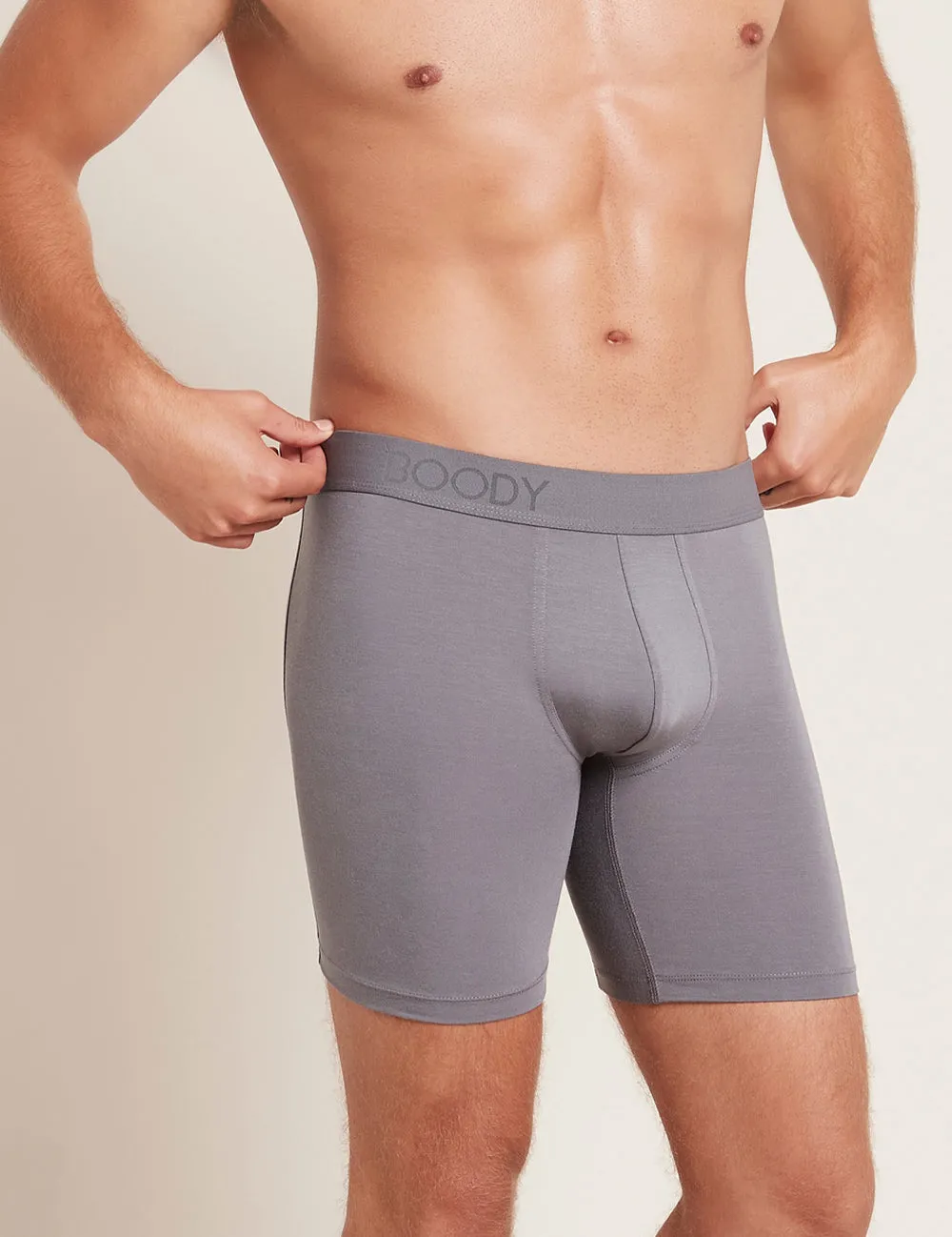 Men's Everyday Longer Boxers - Ash