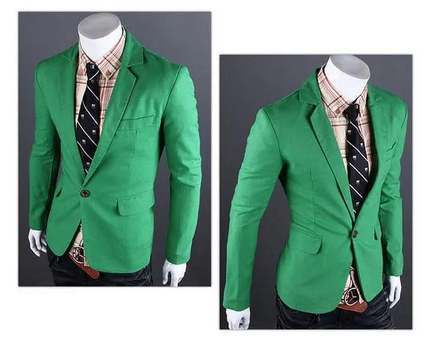 Men's Fashion Casual Suit Jacket